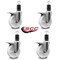 Service Caster 5'' Nylon Swivel 1-5/8'' Expanding Stem Caster Set Total Lock Brake, 4PK SCC-EXTTL20S514-NYS-158-4 - alternate 3